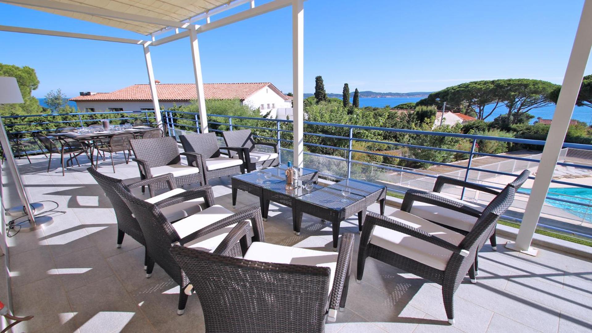 Les Terrasses De La Croisette Apartment Сен Максим Екстериор снимка